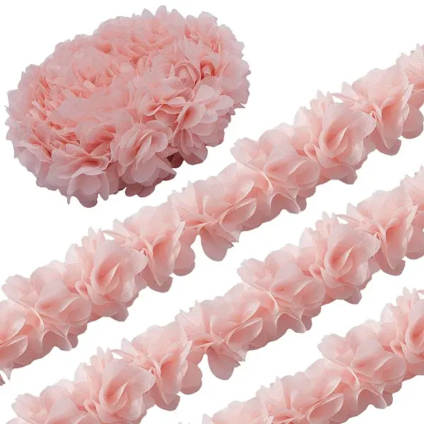 5 Yards Polyester Chiffon Lace Trim