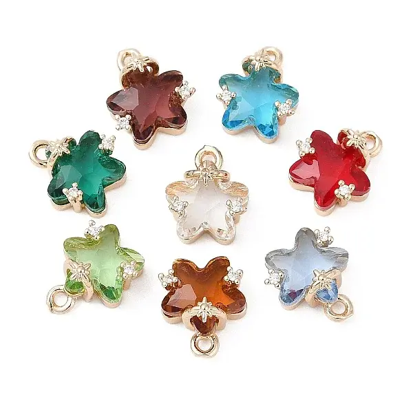 Brass Glass Pendants