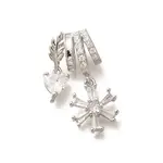 Brass Micro Pave Cubic Zirconia Pendants