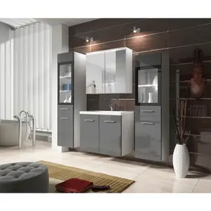 P & B KOUPELNA bílá, šedá