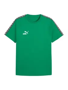 PUMA Funkčné tričko  zelená / čierna / biela