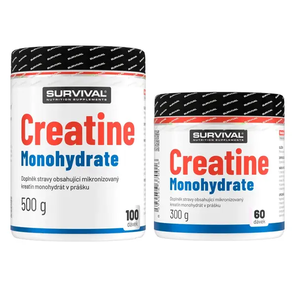 Survival Creatine Monohydrate AKCE 500 g + 300 g