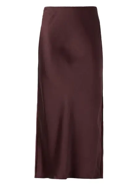 Samsøe Samsøe Sukňa 'Agneta'  čokoládová