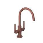 Kludi Nova Fonte umývadlová batéria s výpusťou matná cihlová 20118O515