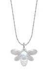 Postříbřený náhrdelník Lilou Honey A03/MARKET/ANS/228