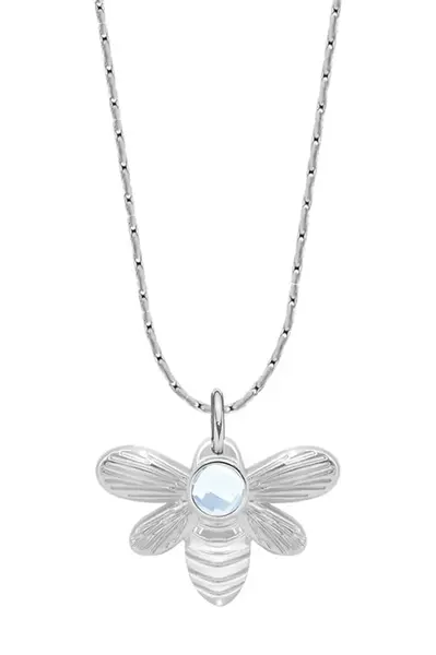 Postříbřený náhrdelník Lilou Honey A03/MARKET/ANS/228