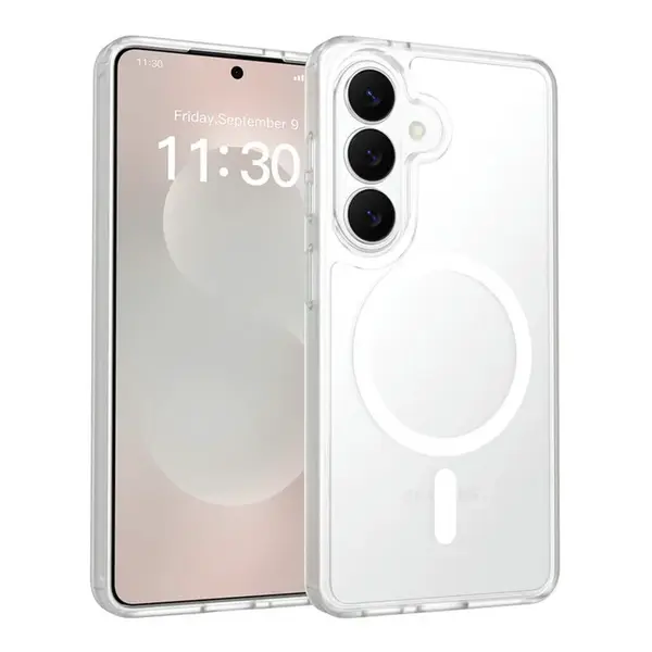 JP MagFit Colour MagSafe obal s N52 magnetem, Samsung Galaxy S26 Plus, bílý