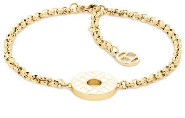 Tommy Hilfiger Pozlacený náramek z oceli s ozdobou 2780482