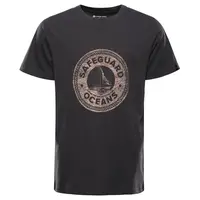 Pánské bavlněné triko alpine pro domen šedá l