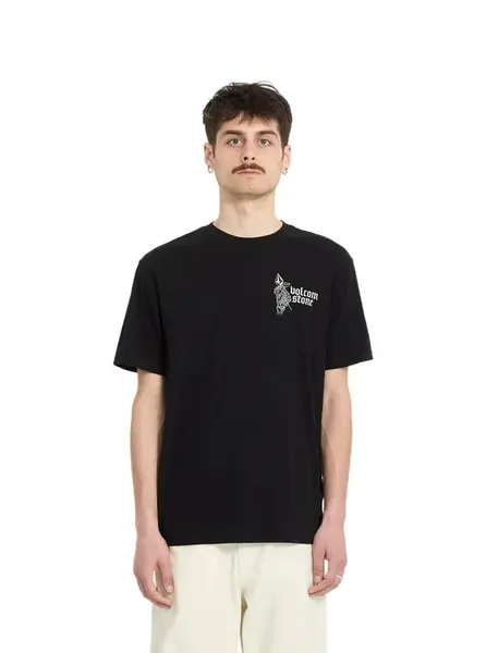 Volcom pánské tričko Eternal Stoke Sst Black | Černá | Velikost S | 100% bavlna