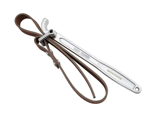 Klíč na olejové filtry s pásem nastavitelný do 220 mm - QUATROS QS60611