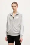 Mikina adidas Originals Firebird dámská, šedá barva, s aplikací, JC8254