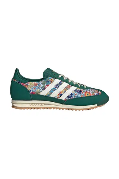 Tenisky adidas Originals x Liberty London Sl 72 OG zelená barva, JH7226