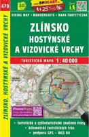 SC 470 Zlínsko, Hostýnské a Vizovické vrchy 1:40 000