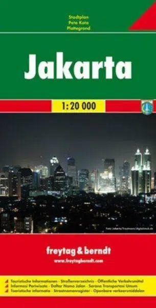 PL 519 Jakarta 1:20 000 / plán města