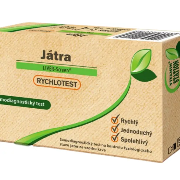 Vitamin Station Rychlotest Játra 1 ks