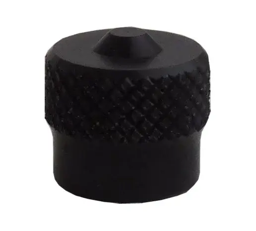 Ventilová čepička hliníková V9.04.3B, modrá - Ferdus 111.90 Barva: černá