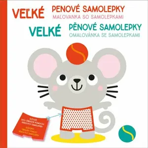Veľké penové samolepky Myška