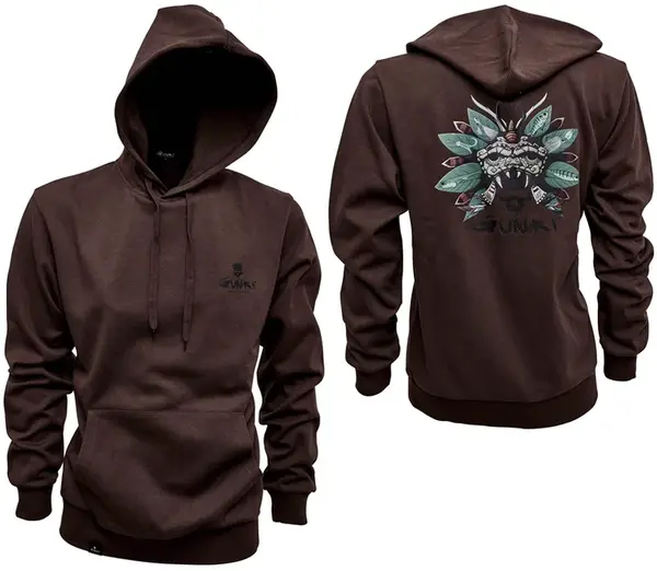 Gunki mikina chief brown hoody - xxl