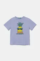 Dětské bavlněné tričko United Colors of Benetton