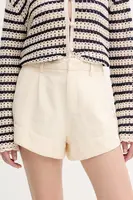 Šortky s příměsí lnu BA&SH ROMA