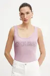 Top Guess fialová barva, W5GP29 KA0H1