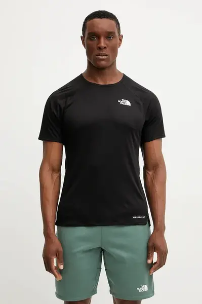 Tréninkové tričko The North Face Sunriser pánské, černá barva, NF0A8BBPJK31