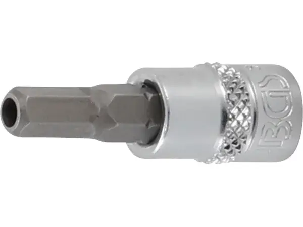 BGS Technic BGS 5156-5 Hlavice zástrčná 1/4" 6hran 5 mm s vrtáním