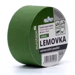 EUROTAPE Textilní lepící páska Lemovka, 48 mm, 10 m, různé barvy Barva: zelená