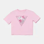 Dětské tričko Guess růžová barva, J5GI04 K6YW4