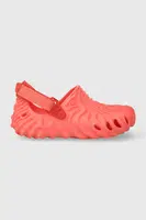 Dětské pantofle Crocs Salehe Bembury x The Pollex Clog oranžová barva