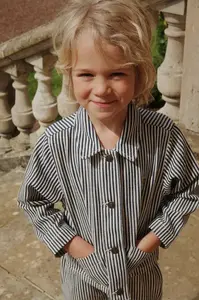 Konges Sløjd  Dětská riflová bunda  FENDER JACKET GOTS