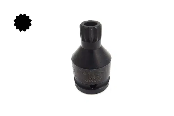 TESAM Zástrčná hlavice XZN M18 s otvorem, na náboje zadních kol VW/Audi, čtyřhran 3/4”