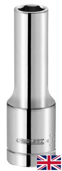 6hranné 1/4" palcové prodloužené hlavice 7/16" - Tona Expert E030317 Velikost: 45141 "