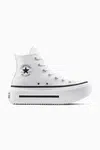 Kecky Converse Chuck Taylor All Star Lift Double Stack unisex, bílá barva, A12976C