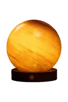 Dekorace Gingko Design AstraGlass Light L béžová barva