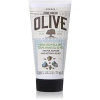 Korres Pure Greek Olive & Sea Salt hydratační krém na ruce s mořskou solí 75 ml