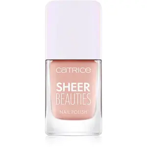 Catrice Sheer Beauties Nail Polish lak na nehty odstín 070 - Nudie Beautie 10.5 ml