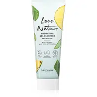 Oriflame Love Nature Organic Aloe Vera & Pineapple hydratační čisticí gel 125 ml