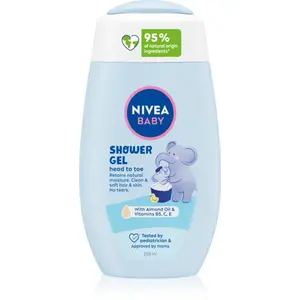 NIVEA BABY sprchový gel na tělo a vlasy 200 ml