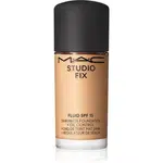 MAC Cosmetics Mini Studio Fix Fluid SPF 15 24HR Matte Foundation + Oil Control matující make-up SPF 15 odstín NC25 15 ml