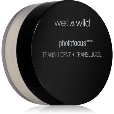 Wet n Wild PhotoFocus sypký pudr odstín Translucent 20 g