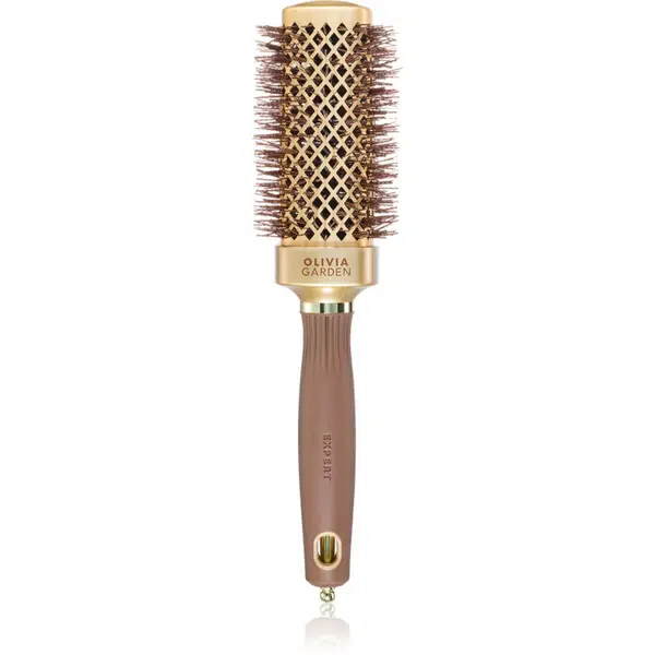 Olivia Garden Expert Straight Wavy hranatý kartáč na foukání 40 mm 1 ks