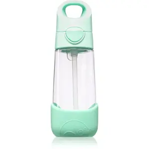 B.Box Bottle with Straw láhev s brčkem Spearmint 450 ml