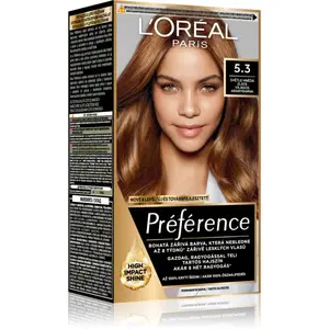 L’Oréal Paris Préférence barva na vlasy odstín 5.3 Ligth Golden Brown 1 ks