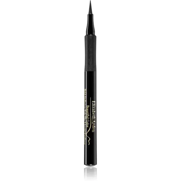 Elizabeth Arden Beautiful Color Bold Defining Felt Tip Liquid Eyeliner oční linky ve fixu 01 Black 1.2 ml