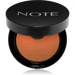 Note Cosmetique Luminous Silk pudrová tvářenka 03 Coral 5,5 g