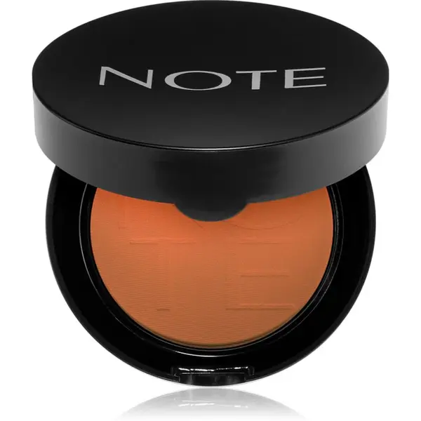 Note Cosmetique Luminous Silk pudrová tvářenka 03 Coral 5,5 g