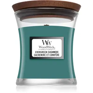 Woodwick Evergreen Cashmere vonná svíčka 85 g