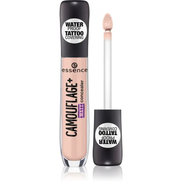 essence CAMOUFLAGE+ MATT voděodolný korektor s matným efektem odstín 10 Light Rose 5 ml